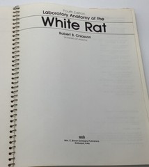 Laboratory Anatomy Ser. Anatomy of the White Rat by Robert Chiasson VINTAGE 1980