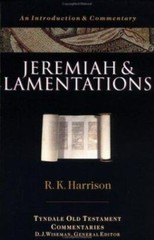 Jeremiah & Lamentations; Tyndale Old Tes- paperback, R K Harrison, 9780877842712