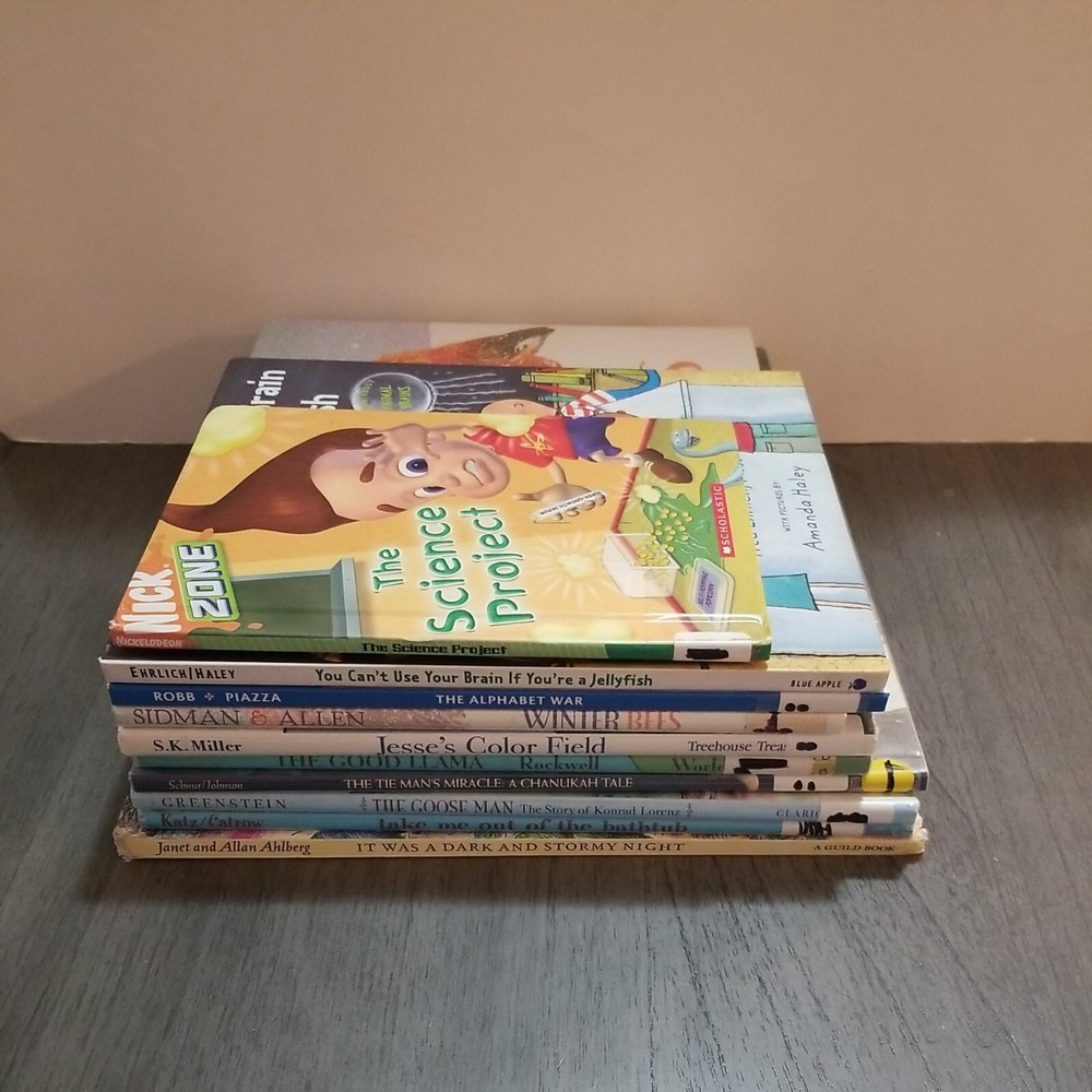 Lot of 10 Mixed Random Children’s Books and , Classic Stories Hardcover