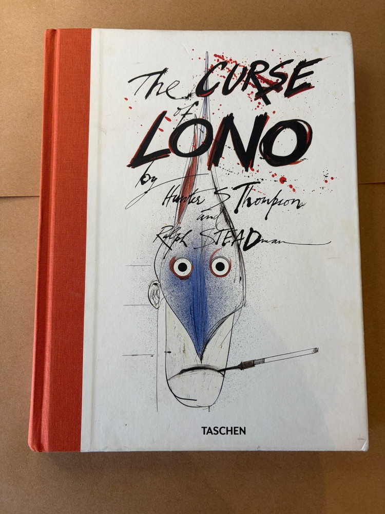 The Curse of Lono Hunter S Thompson Ralph Steadman Taschen 2014 Hardcover Book