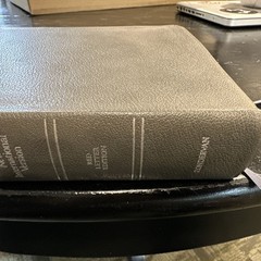 The NIV Study Bible Special Red Letter Edition Leatherbound 1985 Zondervan
