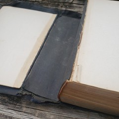 1941 HOLY BIBLE „The Good Samaritan” Illuminated King James Version Red Letter