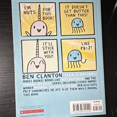 Ben Clanton Narwhal and Jelly Book Lot of 4 Scholastic PB Illustrated Ages 4-8