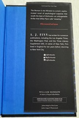 A J Finn The Woman In The Window Signed Special First Edition 2018 Hardcover