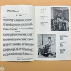Vintage Joyce Wahl Treiman Hand Signed Art Book with Exhibition Catalogues
