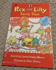 Rex And Lilly Family Time: A Dino Easy Ready By Laurie Krasny Brown