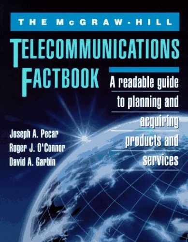 The McGraw-Hill Telecommunications – Paperback, by Pecar Joseph A.; – Very Good