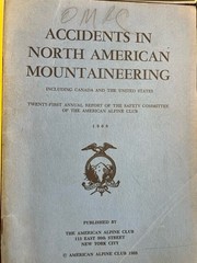 Vintage LOT of 7 Accidents in North American Mountaineering Alpine Club Books