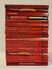 Lot of 100 Harlequin/Silhouette Desire Romance Paperbacks Random Mix Vintage