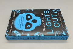 Lights Out by Navessa Allen an Into Darkness Novel Paperback book