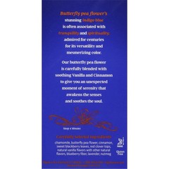 Bigelow Butterfly Pea Flower Vanilla Midnight Herbal Tea Tea Bags 18 Count