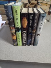 John Grisham. Lot Of 6 Hardcover Legal Crime Thriller