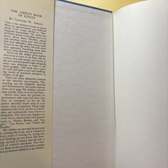 The Ashley Book of Knots Clifford W. Ashley Hardcover w/Dust Jacket