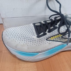 Brooks Glycerin 21 Shoes Mens Size 9.5D Gray Blue Neutral Cushioned Running