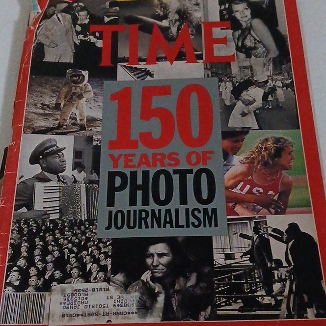 Time Magazine TIME 150 Years of Photojournalism Illustrated Hardcover HC