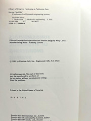 Fundamentals of Hydraulic Engineering Systems Ned Hwang 1981 HC VG