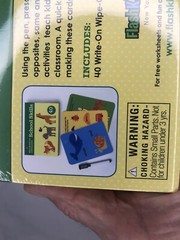 Write-On Wipe-Off Learning Cards: School Skills Cards – 03/2013