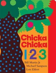 Chicka Chicka 1, 2, 3 – Board book, by Martin Jr. Bill; Sampson – Very Good x
