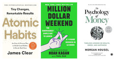 Atomic Habits + Million Dollar Weekend + phychology of money Combo Book Set New