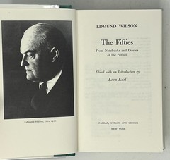 The Twenties, Thirties, Forties, Fifties & Sixties by Edmund Wilson – 5 HC/DJ