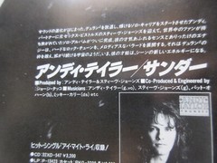 Andy Taylor 1987 Japan Tour Book Concert Program Duran Duran