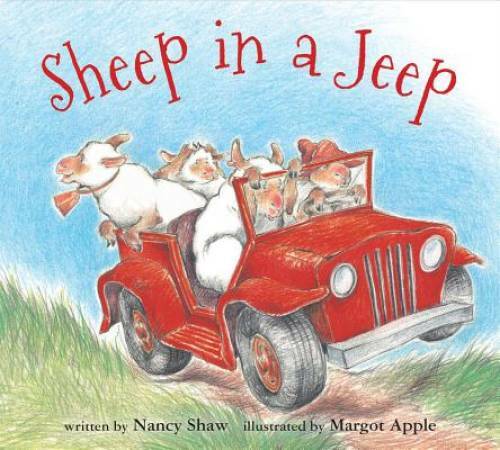Sheep in a Jeep (board book) – Board book By Shaw, Nancy E. – VERY GOOD