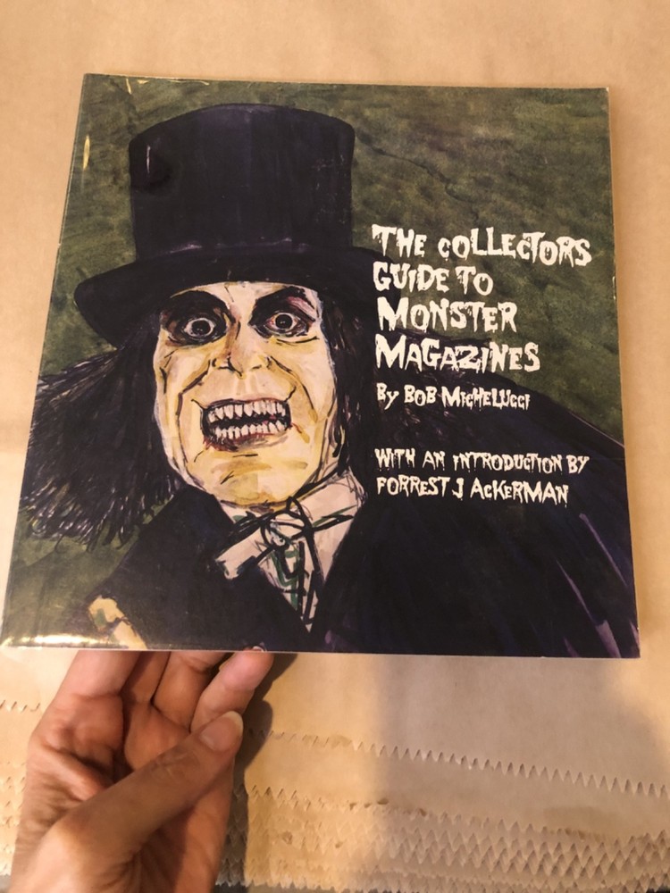 Vtg 1977 The Collectors Guide To Monster Magazines By Bob Michelucci Paperback