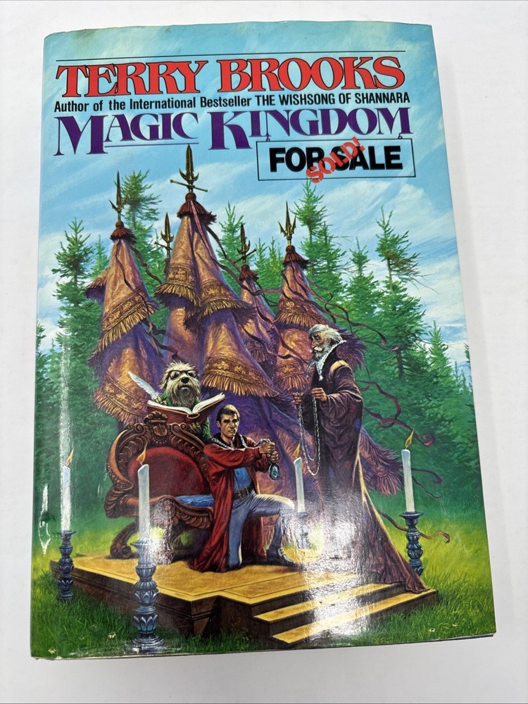 Magic Kingdom For Sale, SOLD! Vol 1 Terry Brooks Hardcover Book Club Edition