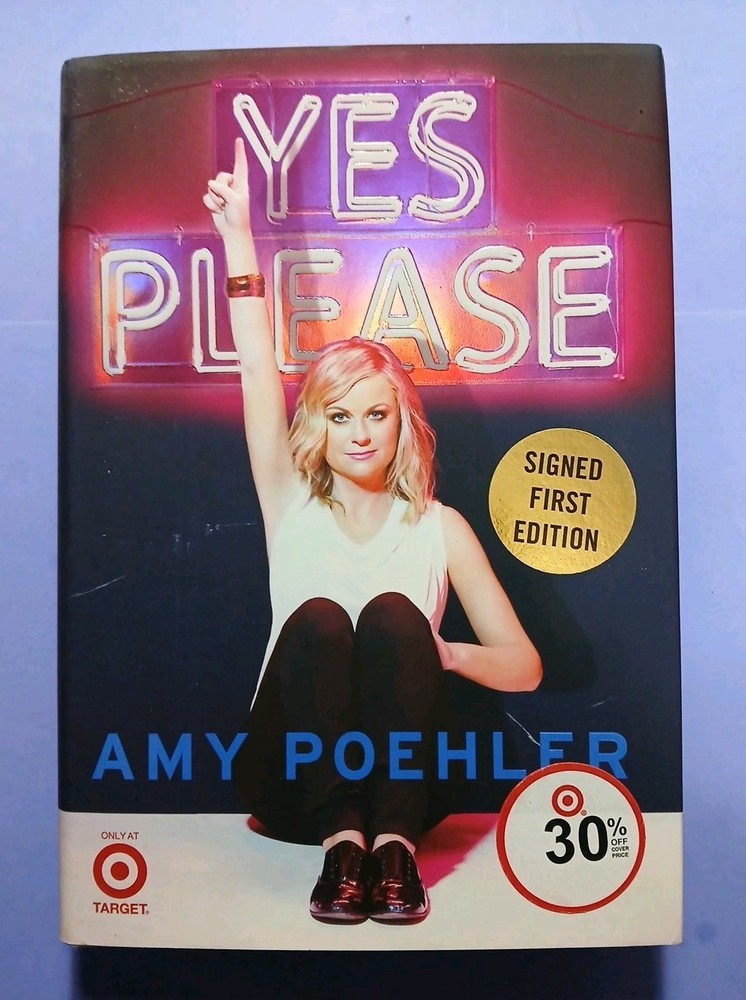 Yes Please by Amy Poehler SIGNED First Edition 1st Printing 2014 Hardcover