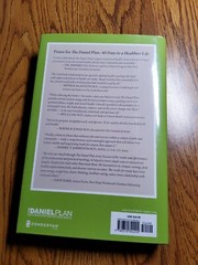 The Daniel Plan Ser.: The Daniel Plan : 40 Days to a Healthier Life by Daniel G…