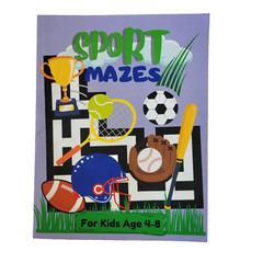 Sport Mazes For Kids Age 4-8: Sport Maze Activity Book
