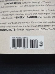 SIGNED The Meaning Of Your Life Arthur C Brooks Hardcover Book Self Help Purpose