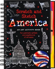 America Scratch and Sketch: An Art Activity Book for Adventurous Artists and…