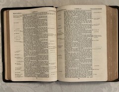 The New Chain Reference Bible Thompson 4th Improved Edition B B Kirkbride 1964
