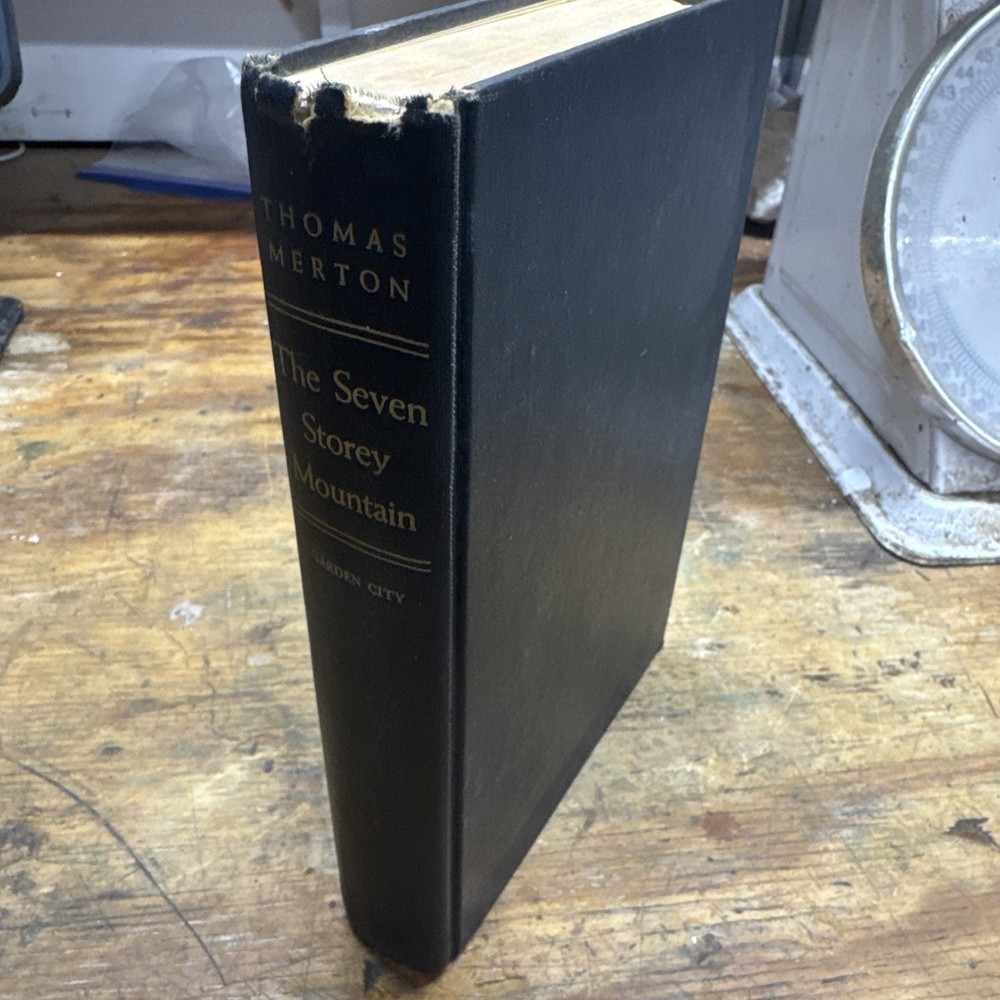 The Seven Storey Mountain by Thomas Merton, ©1948 Hard Cover Book 1st Edition
