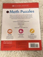 Scholastic First Grade Books Wipe Clean Math Reading Writing Spelling Puzzles 5