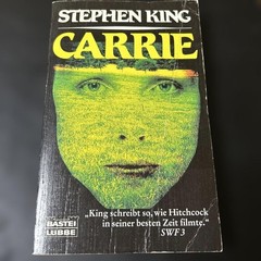 Carrie Stephen King 237 pages German Paperback Translation