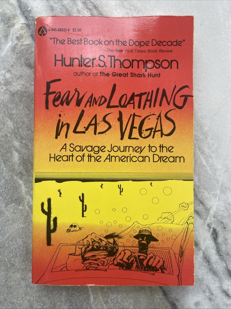 Fear and Loathing in Las Vegas Heart the American Dream PBK Hunter S. Thompson