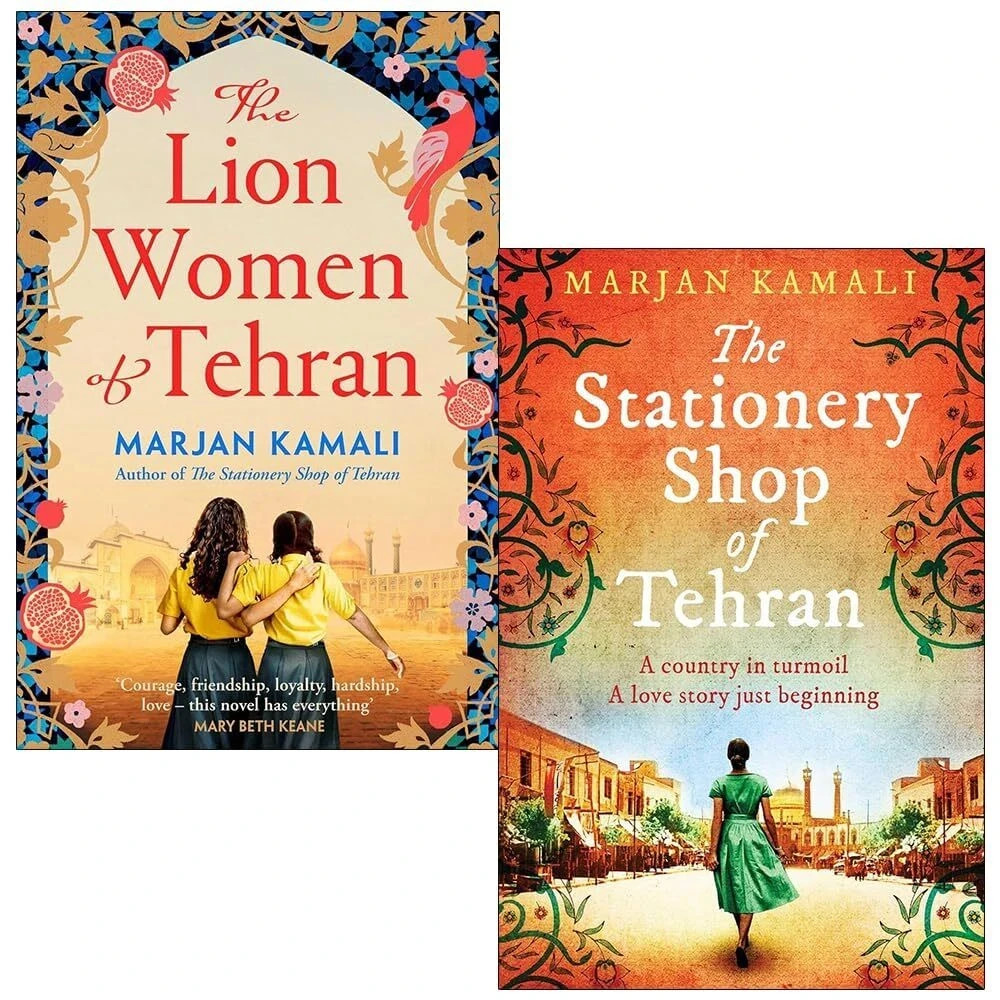 Marjan Kamali 2 Books Collection Set The Lion Women of Tehran & The Stationery –