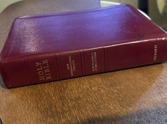 1984 Oxford NIV New Scofield Study Bible Burgundy Bonded Leather; 1978 NIV Text