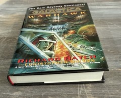 Battlestar Galactica Warhawk HC 1998 First Printing Richard Hatch Sci-Fi Novel