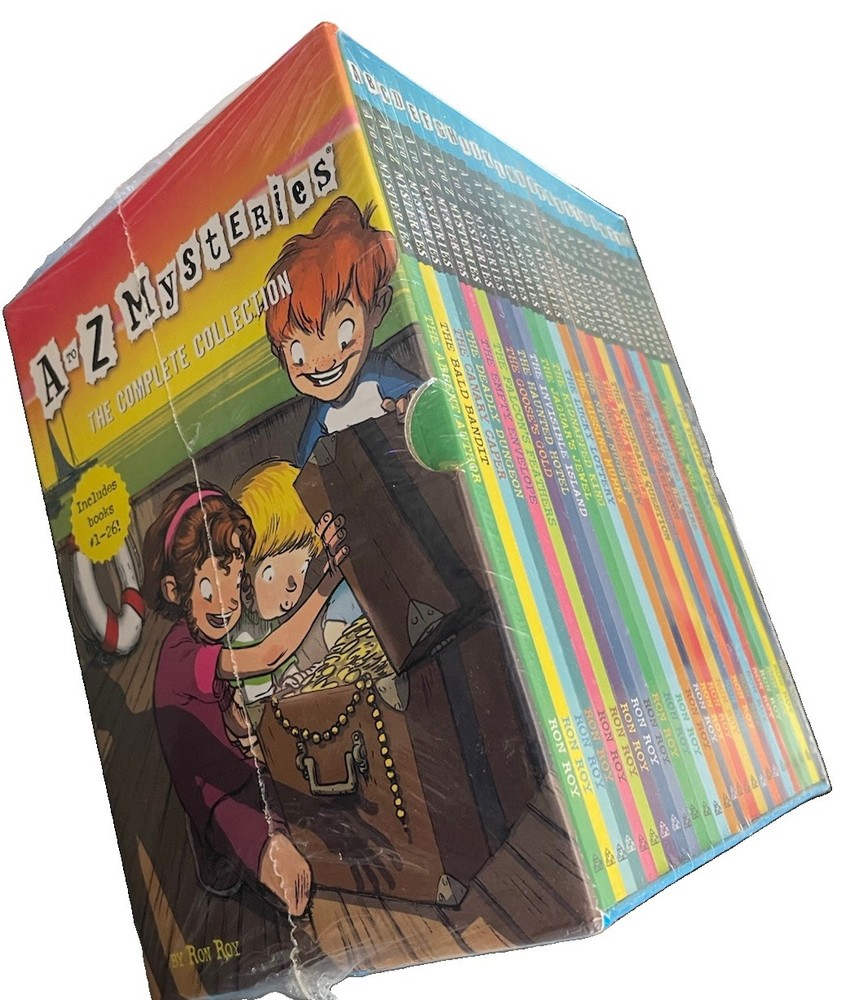 A to Z Mysteries The Complete Collection by Ron Roy 26 Book Set Sealed