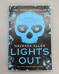 Lights Out by Navessa Allen an Into Darkness Novel Paperback book