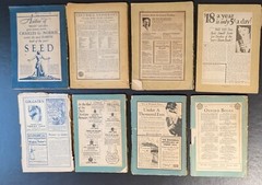 The Bookman Literacy Magazine Lot of 8 – 1921, 1923, 1926, 1928, 1930