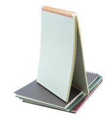 4pcs Spiral Notebook Aesthetic Supplies Top Bound B5 7mm College Ruled 9.8 In…