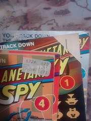 4 Be An Interplanetary Spy Bantam book lot. 1,4,5,6. All have cover wear, dirty