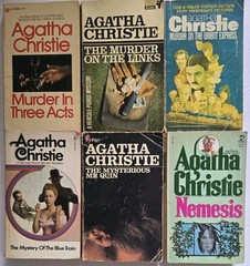 LOT 48 Agatha Christie Paperback Books Hercule Poirot Mystery PB VINTAGE