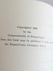 Fossil Collecting in Pennsylvania by Donald M. Hoskins 4th Printing 1976 w/ Map