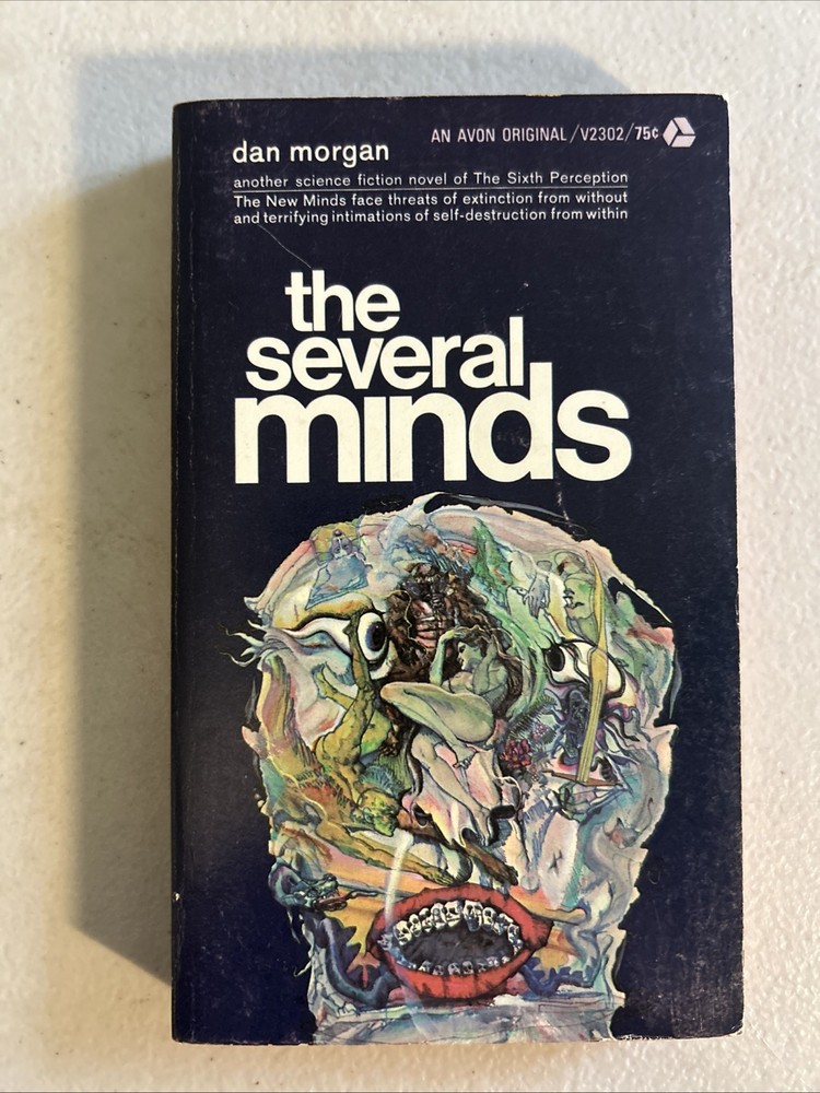 The Several Minds By Dan Morgan 1969 First Avon Printing Paperback Sci-fi