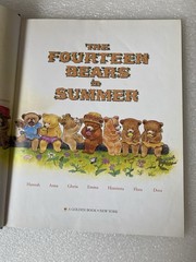 The Fourteen Bears in Summer and Winter By E. Scott-First Golden Classic Edition